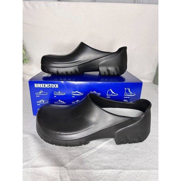 NWB BIRKENSTOCK A630 Polyurethane Black Unisex Clog Women's 6 or Men's 4 - Picture 3 of 16